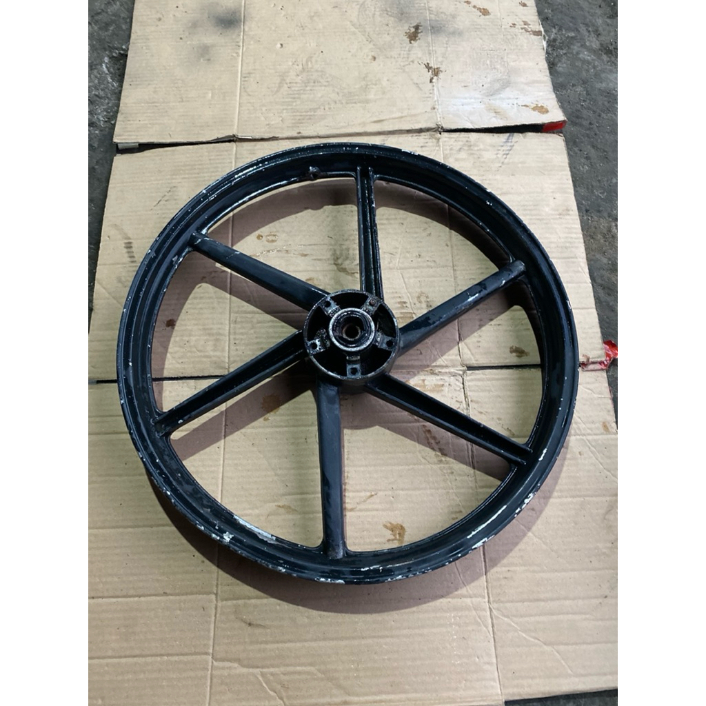 Velg pelek roda depan variasi palang 6 pnp honda supra lama supra x supra fit lama lobang baut 5