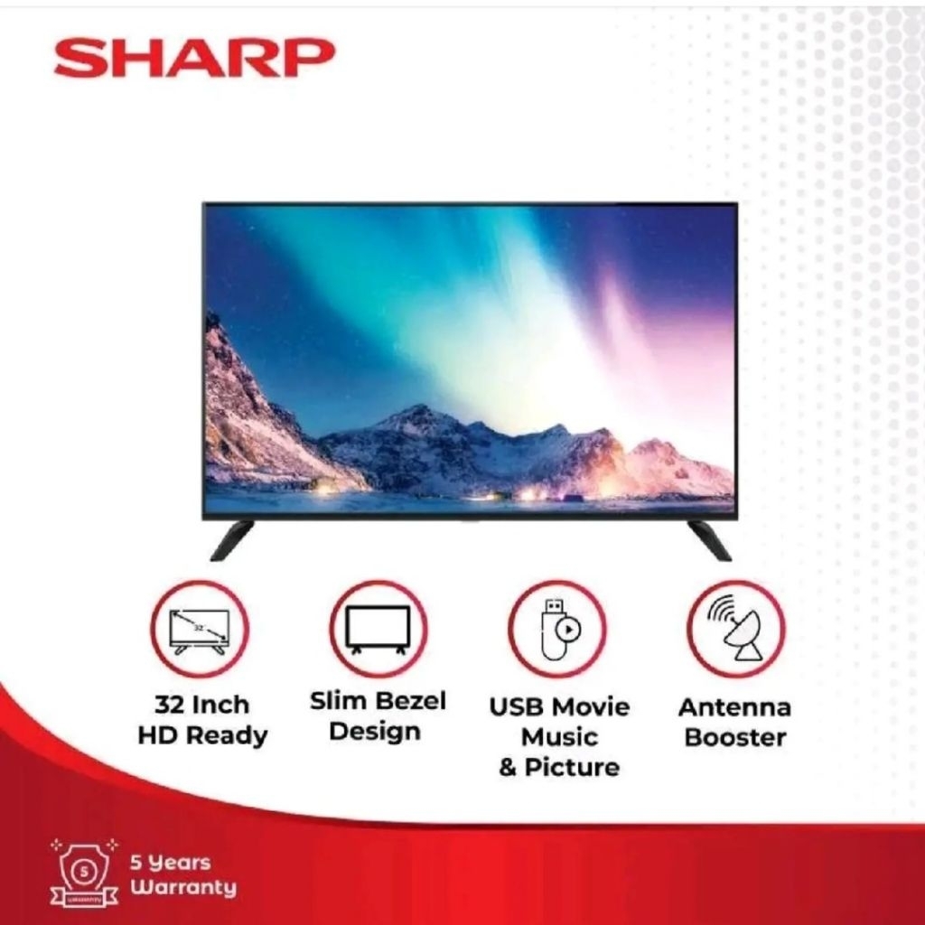 TV LED SHARP 32INCH DIGITAL TV HD 2T-C32HD1500I TV SHARP DIGITAL TV 32INCH