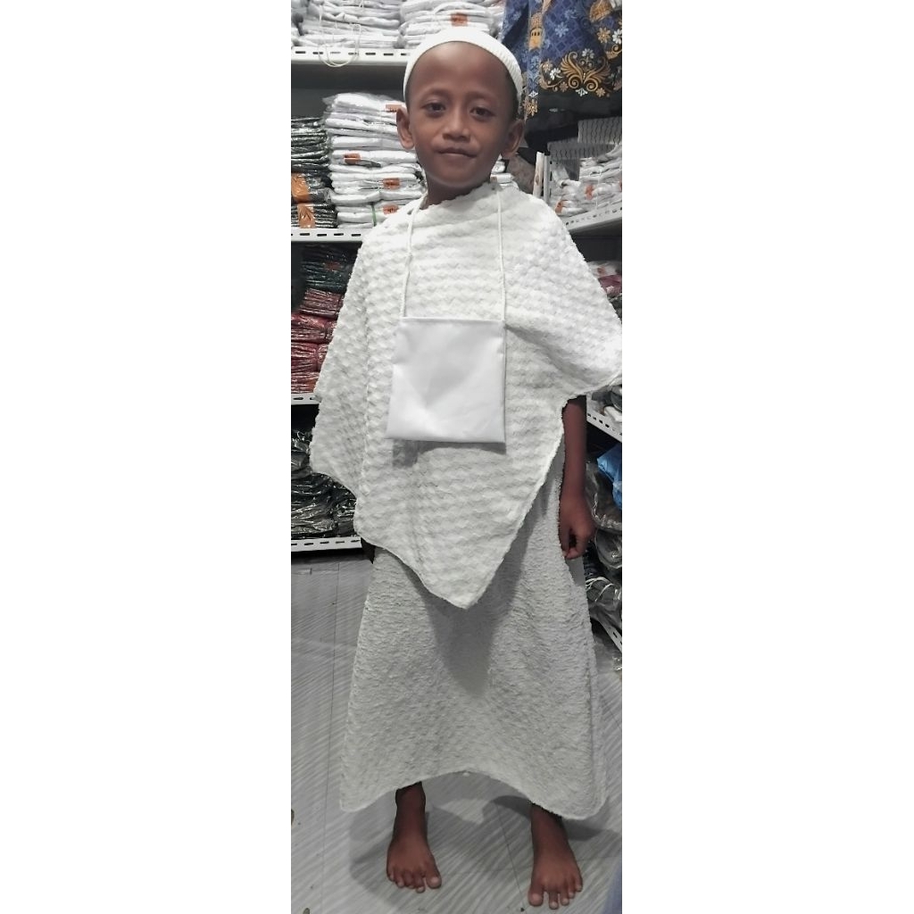 Baju Ihram Anak TK & SD Instan