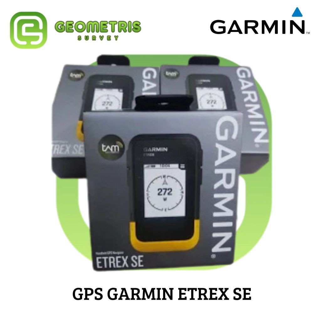 Garmin eTrex SE GPS Original ( pengganti Garmin Etrex 10 ) – Multi-GNSS – GPS Tracker Hiking Outdoor