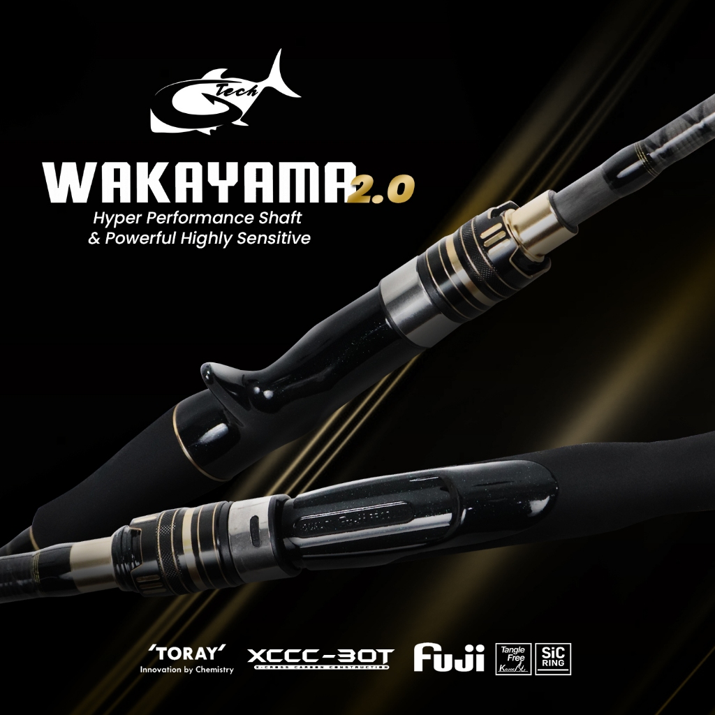 JORAN JIGGING G-TECH WAKAYAMA V2 2026 | JOIN BOTTOM | SALTWATER | FUJI GUIDE | JORAN KUAT ANTI PATAH