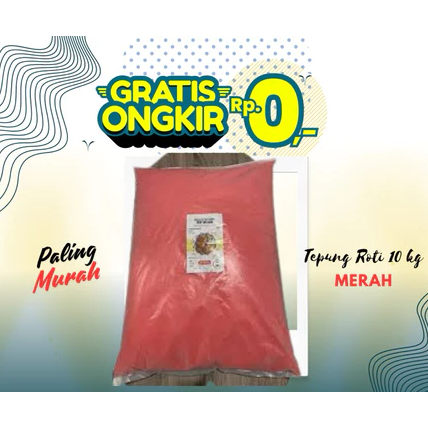 Tepung Panir Warna Merah Kemasan 10kg/1 Sak - Termurah