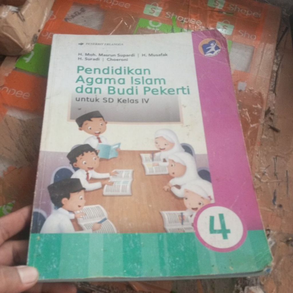 BUKU AGAMA ISLAM UNTUK SD KELAS 4/IV PENERBIT ERLANGGA