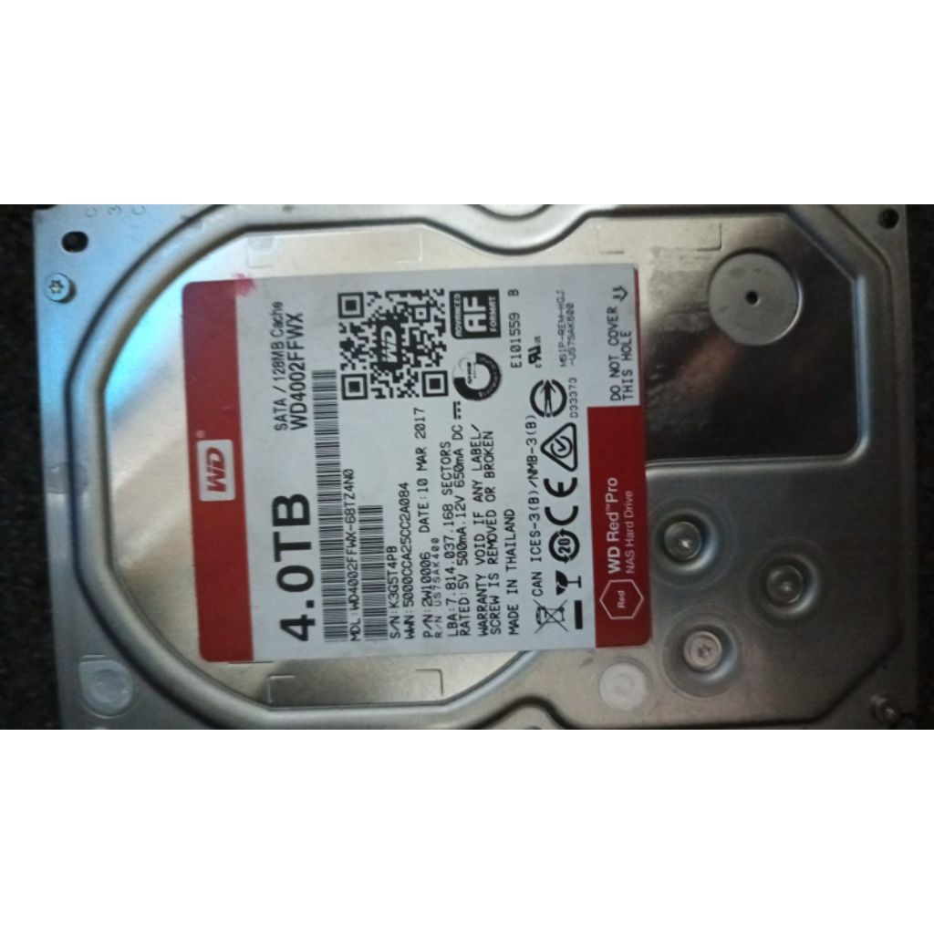 HDD WD red 4tb