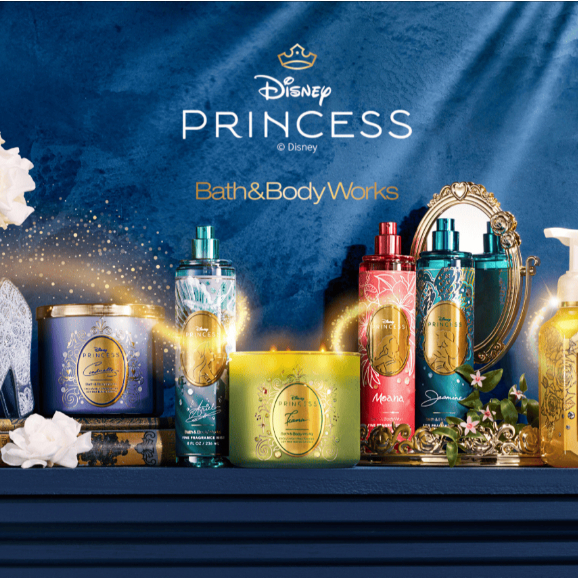BBW Disney Princess Series ( Aurora - Mulan - Fairytale - Belle - Snow White - Rapunzel - Tiana ) Bo