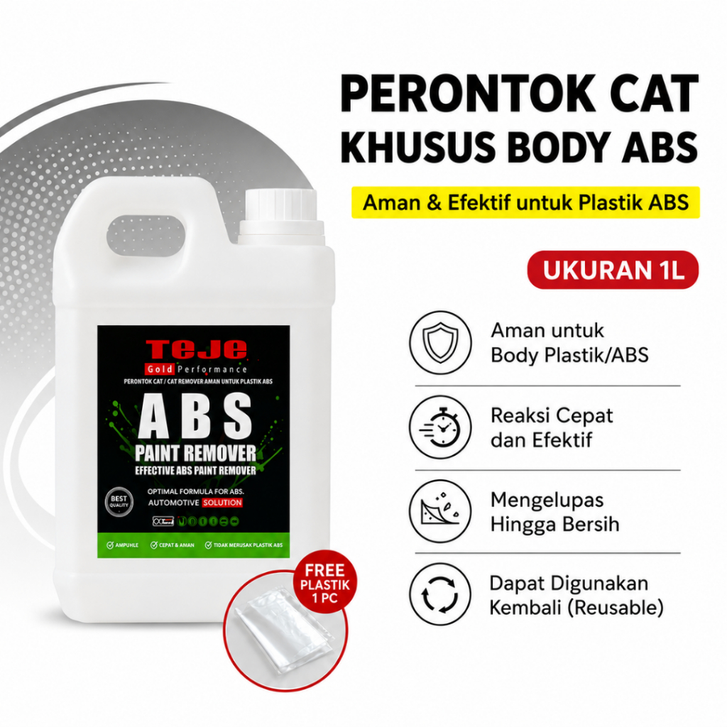 Paint Remover Perontok Cat Plastik cairan khusus Body Abs paint remover cairan perontok cat besi dan