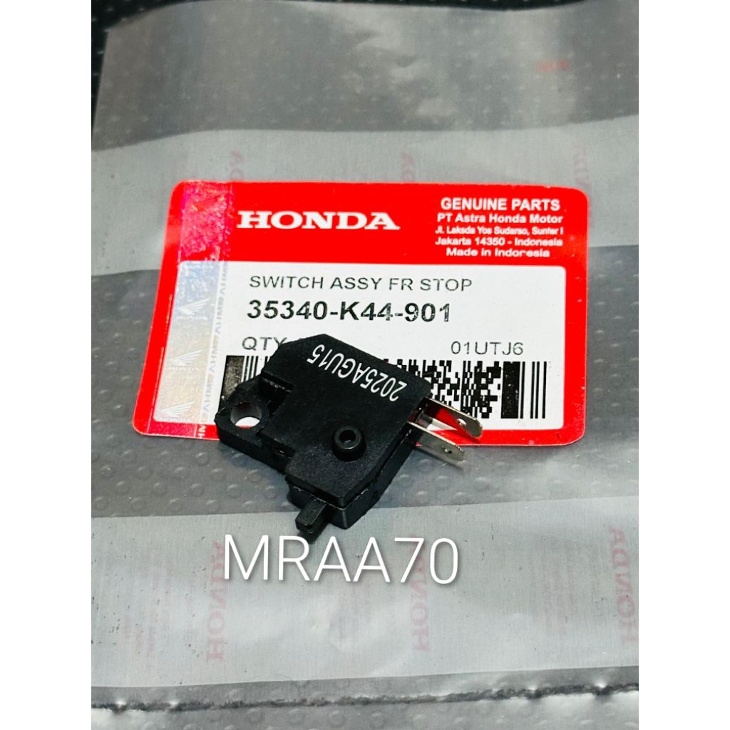 Switch rem depan K44 Beat esp Beat pop Beat Street Scoopy esp Donat Vario 110 esp