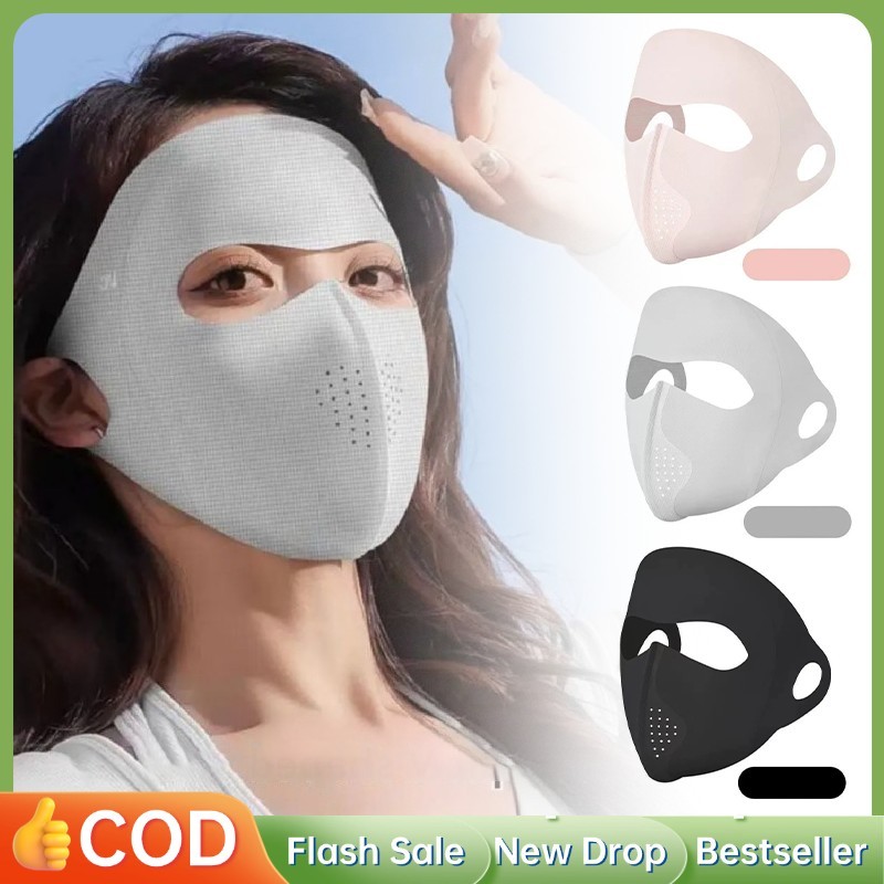 Masker Anti Uv Wanita Masker Uv Protection Masker Full Wajah  Masker Anti Uv Wajah