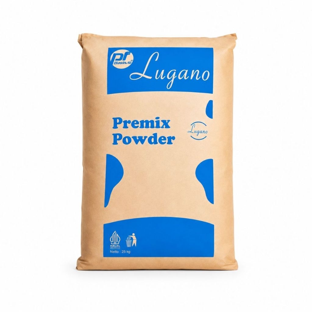 SUSU BUBUK PREMIX POWDER LUGANO SUSU BUBUK KUE ROTI SUSU WANGI 10KG 25KG