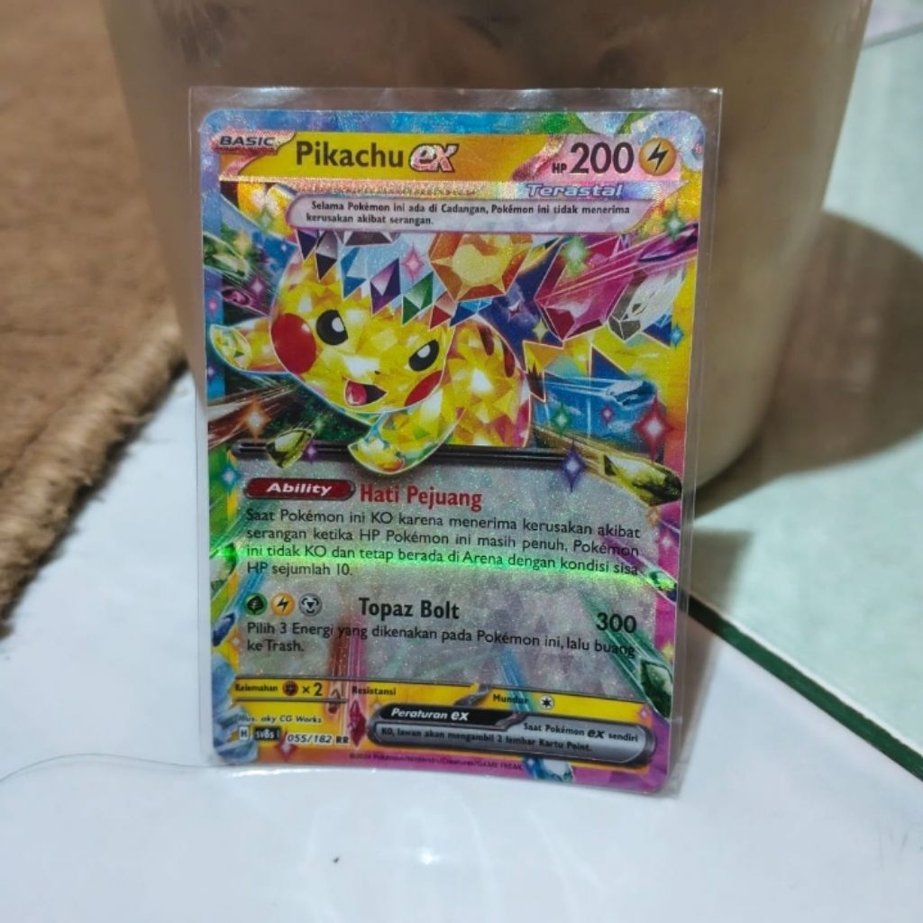 Kartu Pokémon TCG pikachu