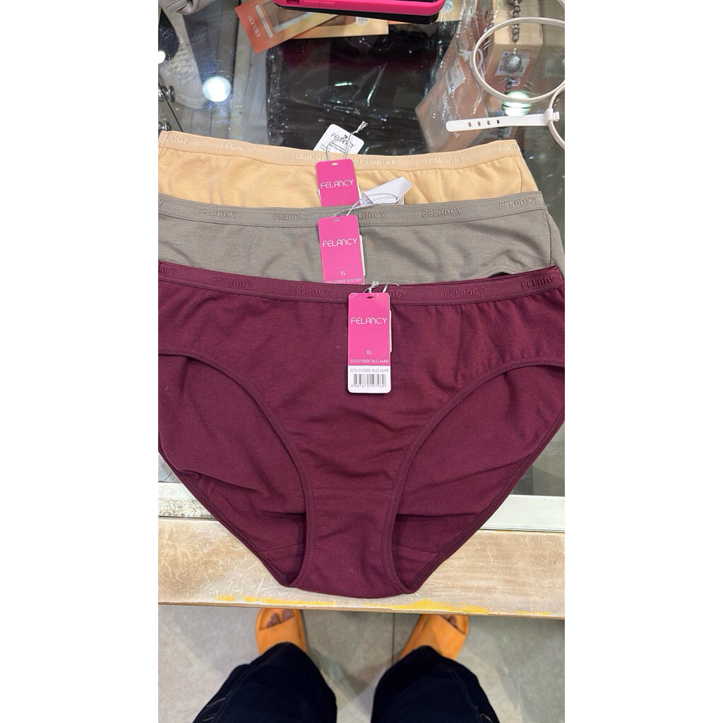 celana dalam wanita bahan katun  felancy