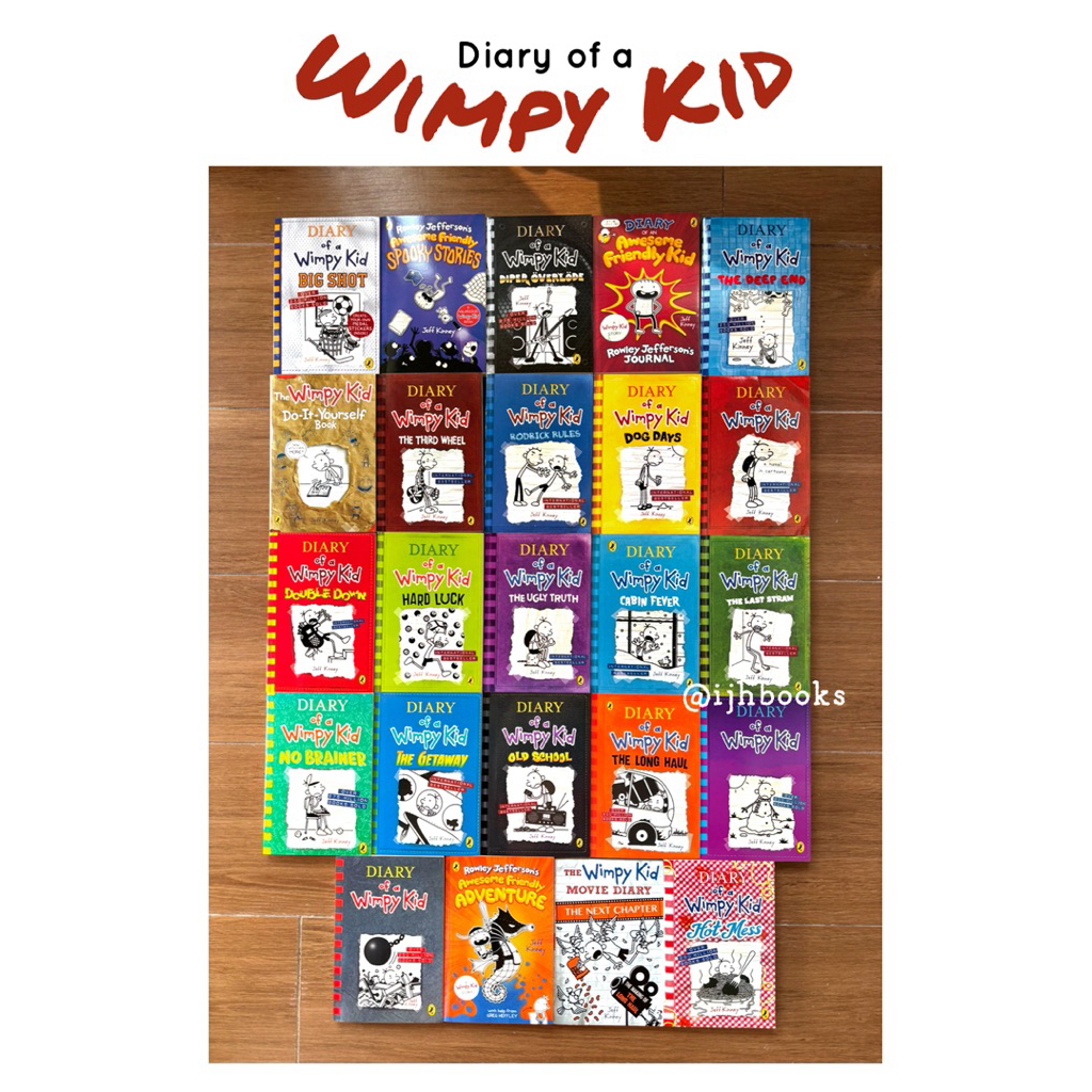 Diary of a WIMPY KIDS Full english International BESTSELLER