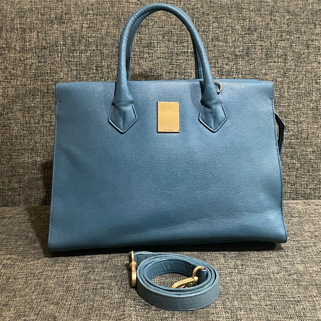 Tas Tangan Couronne - Tote bag / Handbag Kulit Asli Saffiano