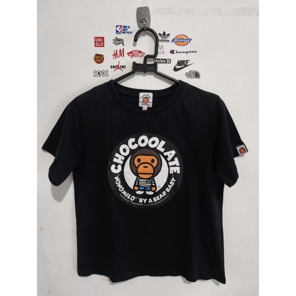 Baju kaos anak bape baby ape abathing ape aape baby milo