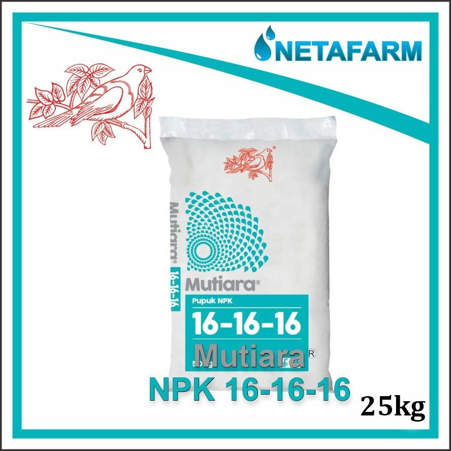 PUPUK MEROKE NPK Mutiara 16-16-16 - Kemasan Karung 25kg