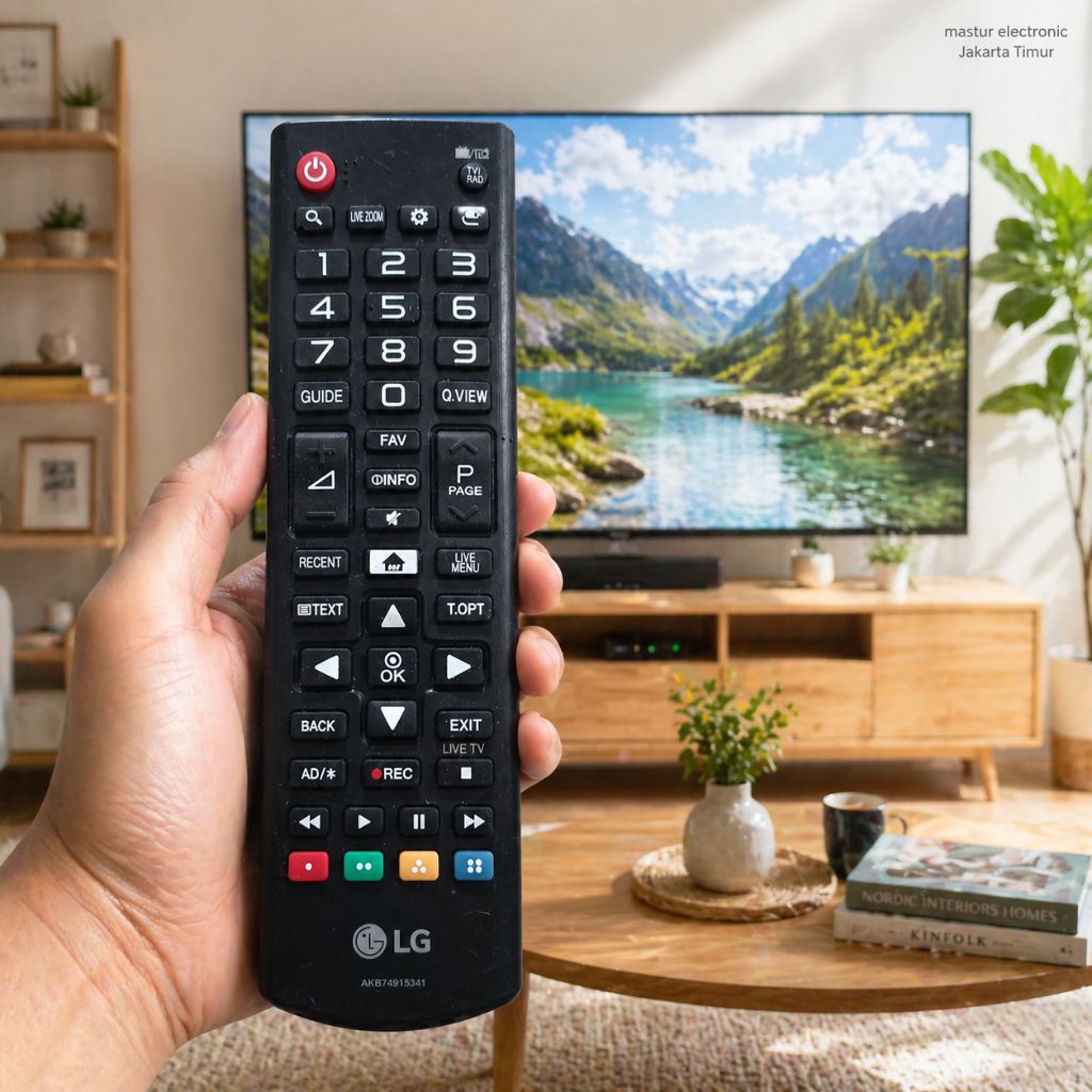 REMOTE REMOT TV LED LCD REC LG AKB74915341 ORIGINAL ASLI