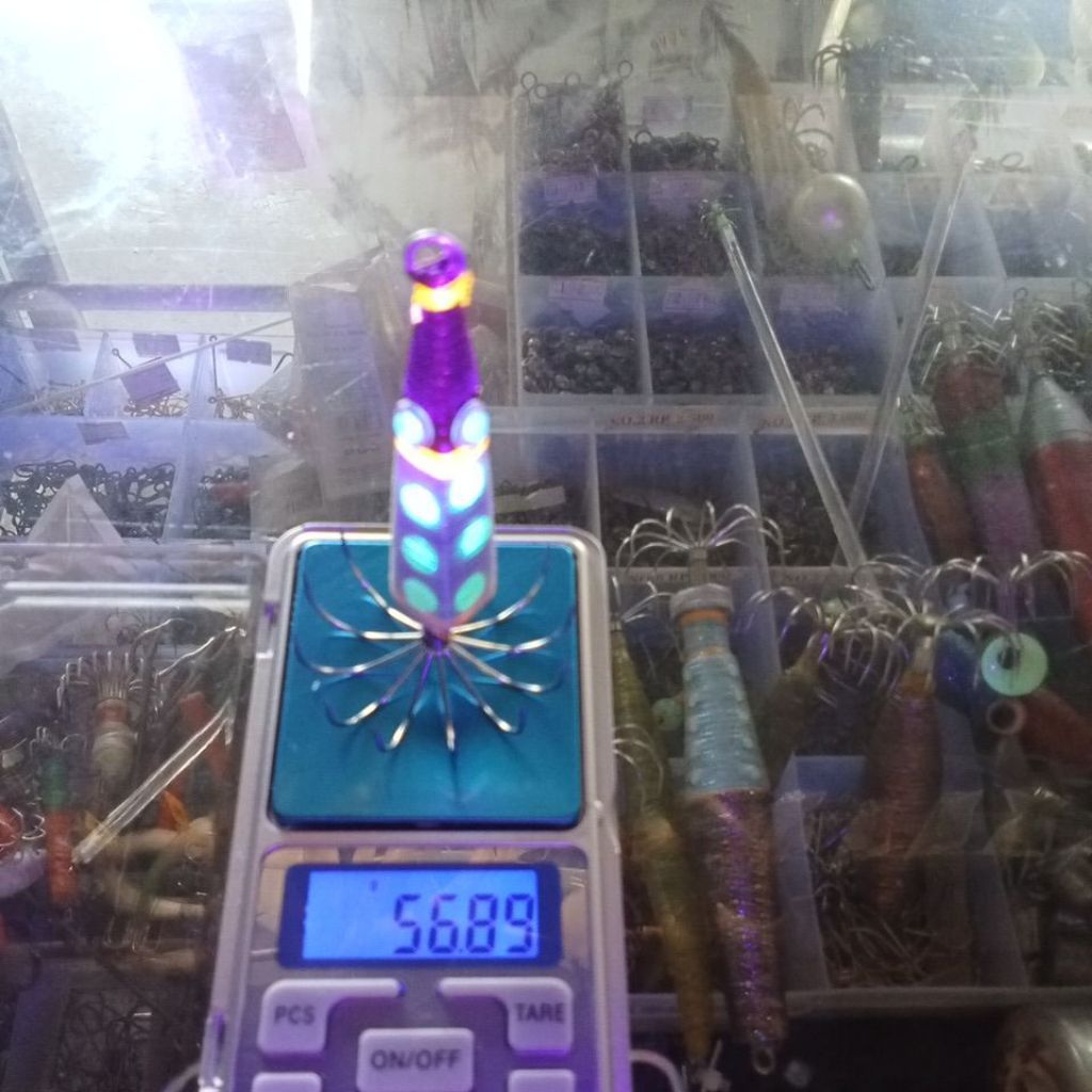 PANCING CUMI METAL JIG CUMI TIMAH glow in the dark 50g