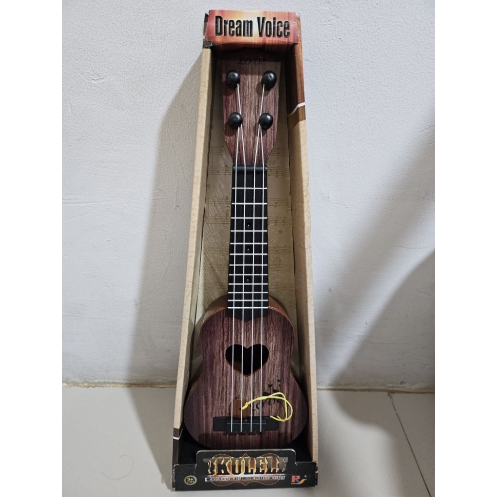 Preloved mainan gitar anak ukulele