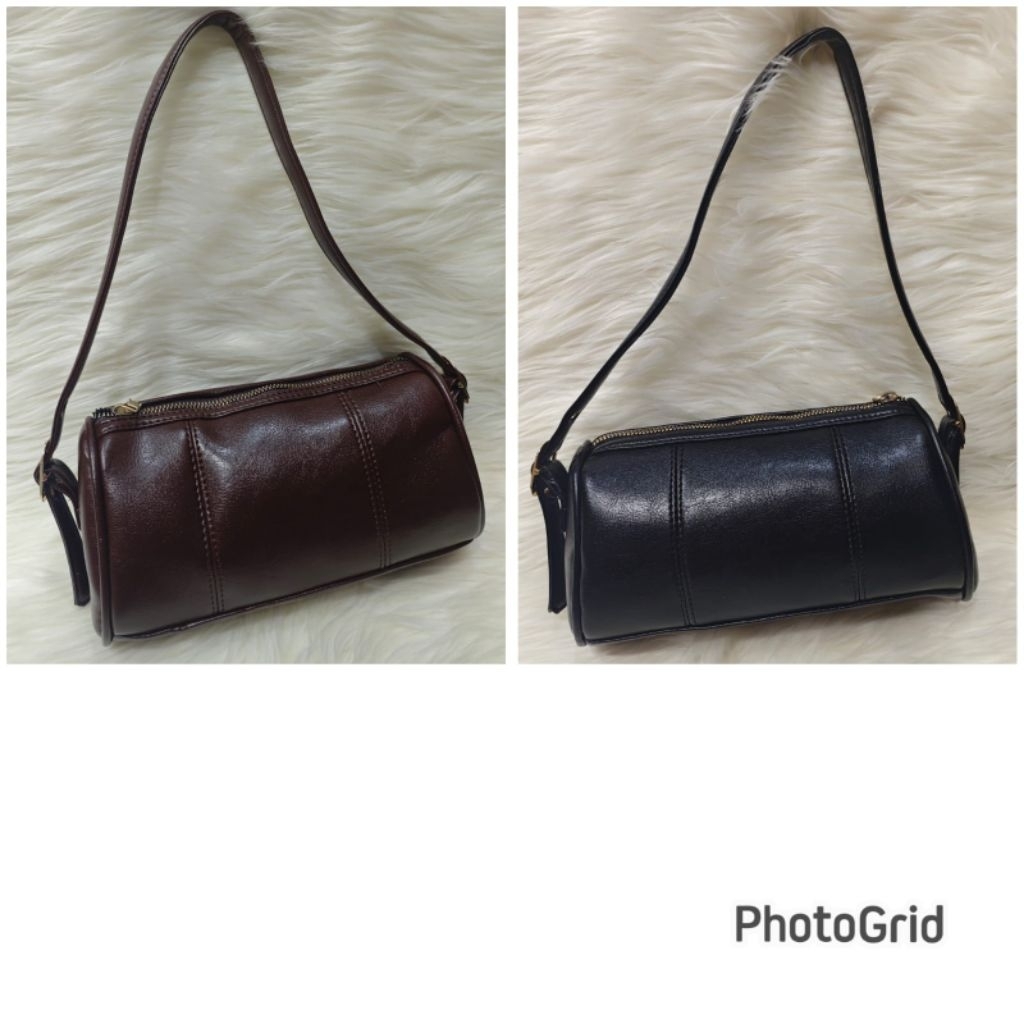 Tas fashion wanita kekinian tas bahu tas tabung jello