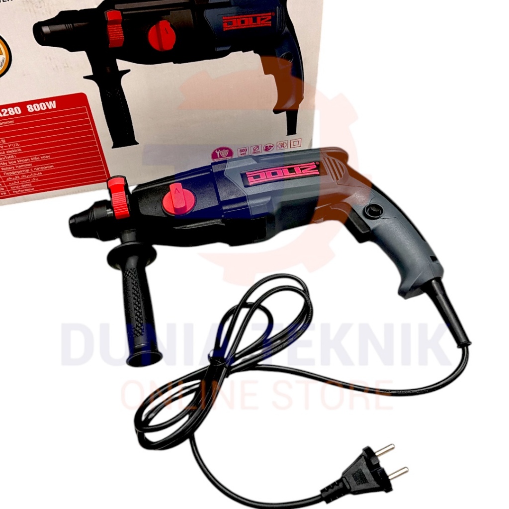 Mesin Bor Beton DOLIZ BA280 / Rotary Hammer DOLIZ BA 280 / Mesin Bobok