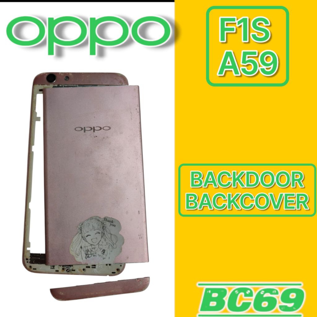 BACKDOOR Backcover Oppo F1S A59 Original