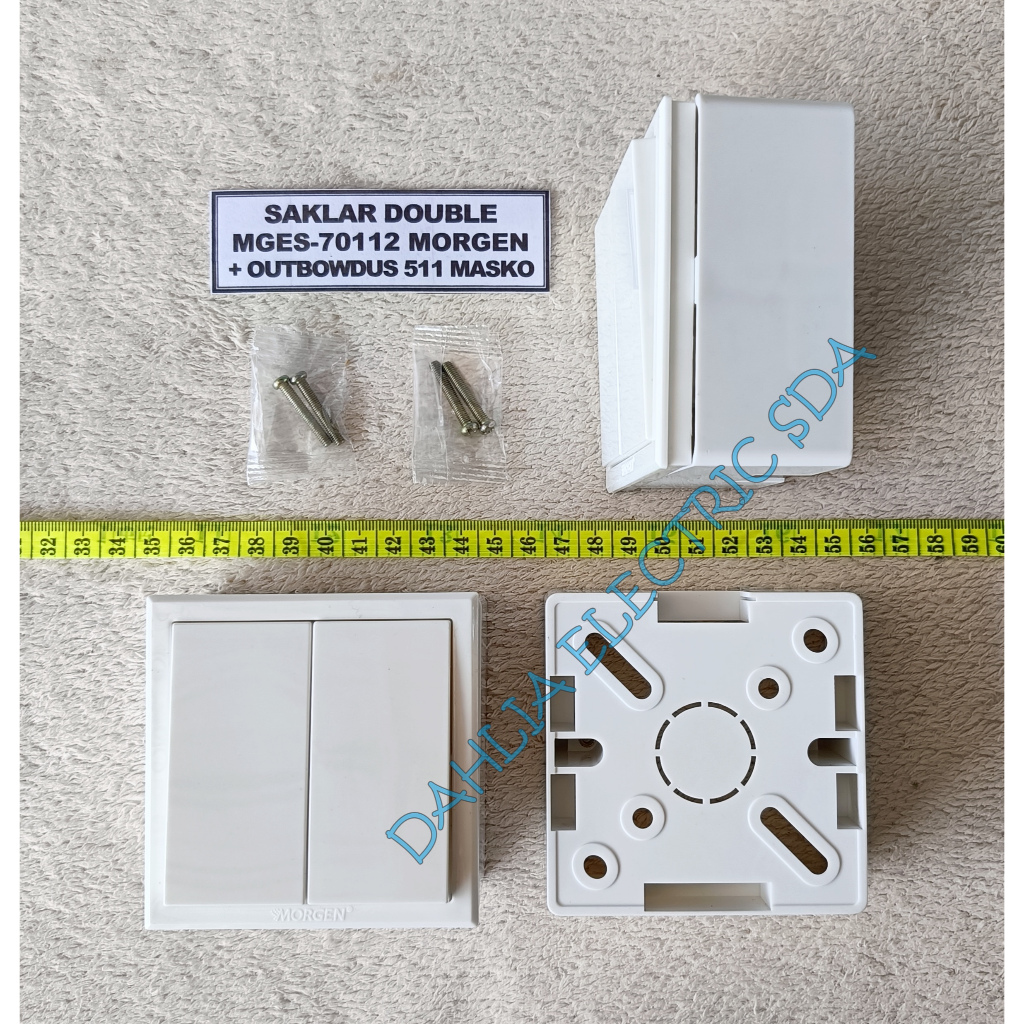 SAKLAR,STOP KONTAK IB MORGEN MGES-7 + OUTBOW DUS 511 MASKO