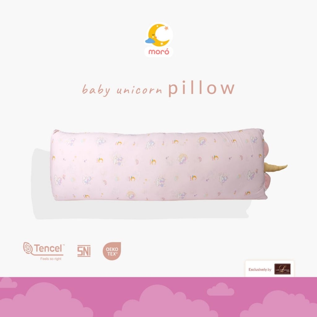 Moro Pillow Extra Large Unicorn - Bantal Jumbo Anak