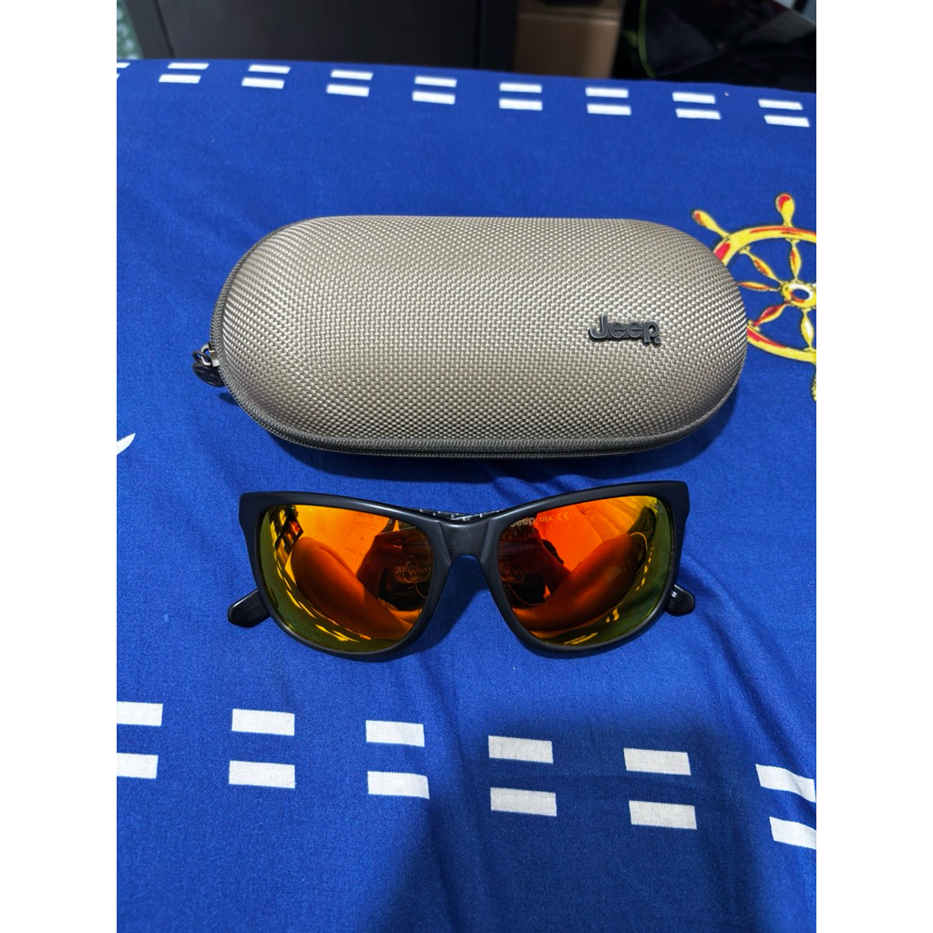 [for kids] kacamata sun glasses anti uv polarized jeep orginal USA carbon pre-lovedi