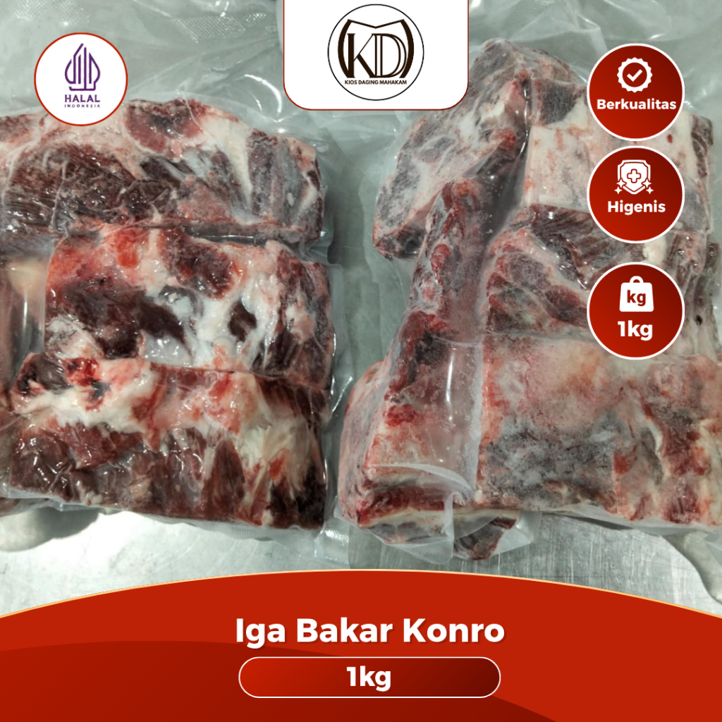 Iga bakar 1kg | Iga sapi bakar | grosir murah