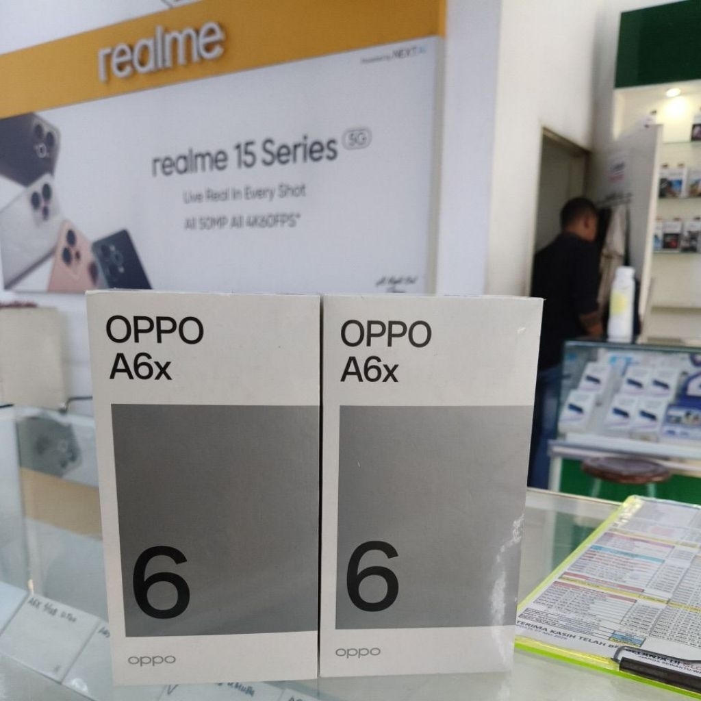 oppo A6x 4G ram4+8/64gb