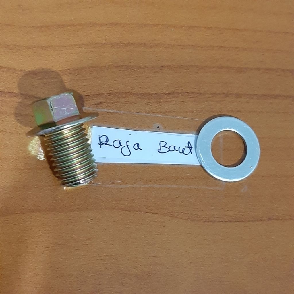 Baut Tap Oli Metik Beat, Vario, Yamaha + Ring oli M12