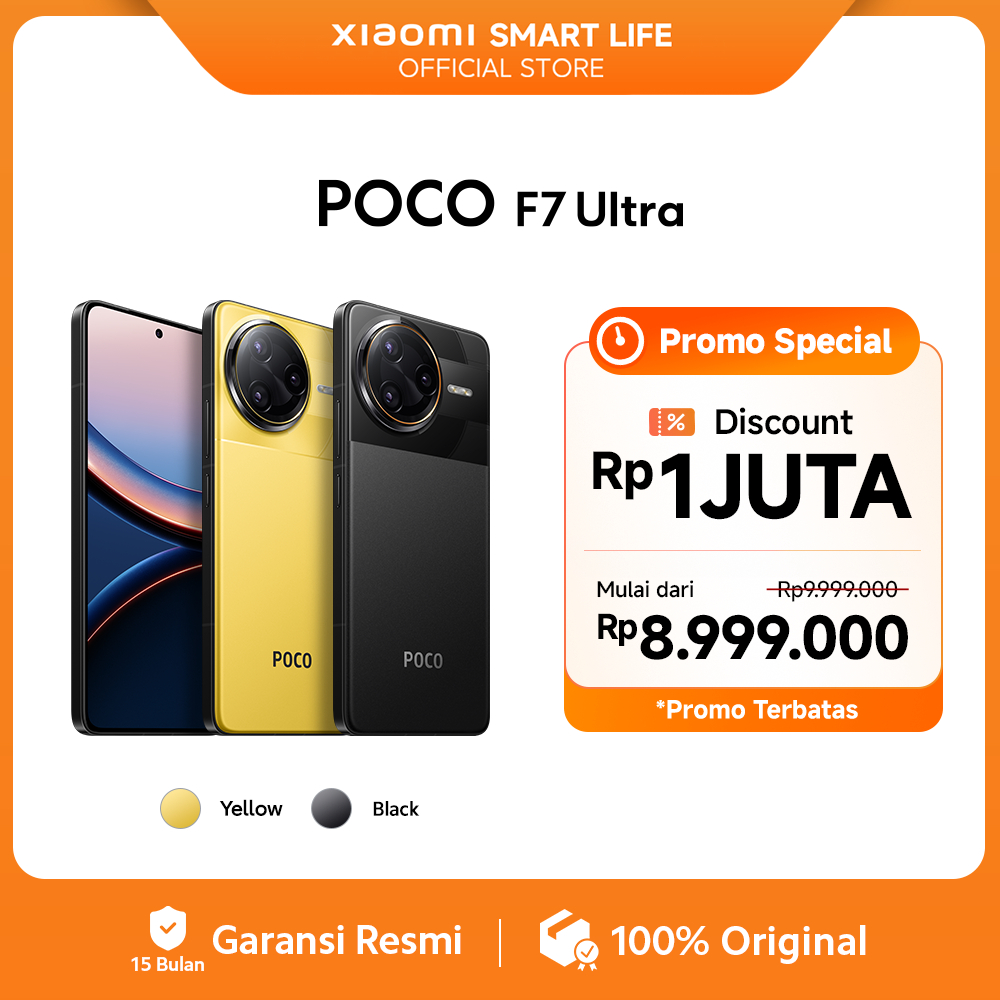 POCO F7 Ultra (12/256GB)(16/512GB) | Snapdragon 8 Elite | VisionBoost D7 Chipset | 120W/50W wireless