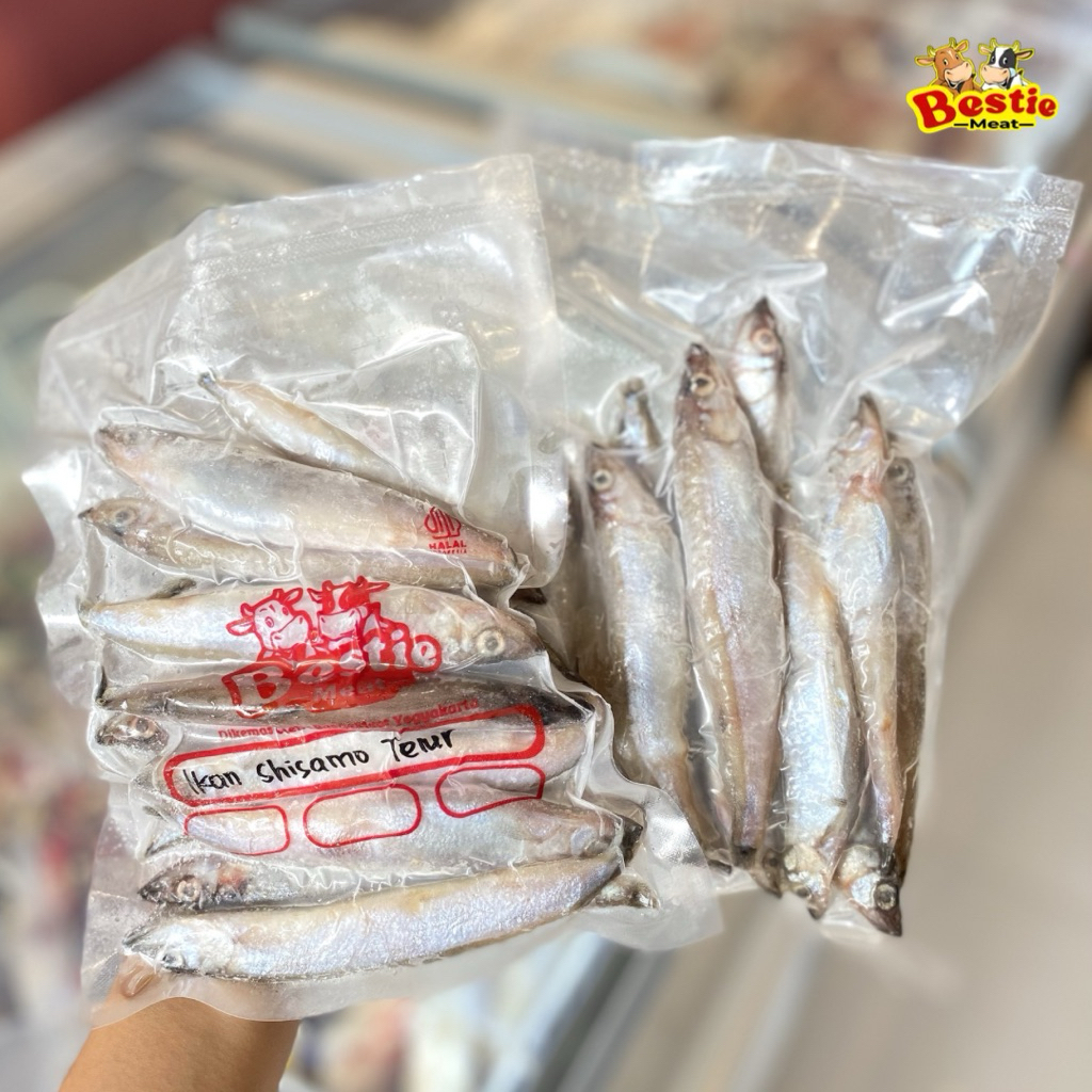 Ikan Shisamo Capelin Fish Japanese Ikan Shisamo Isi Telur Premium 250g
