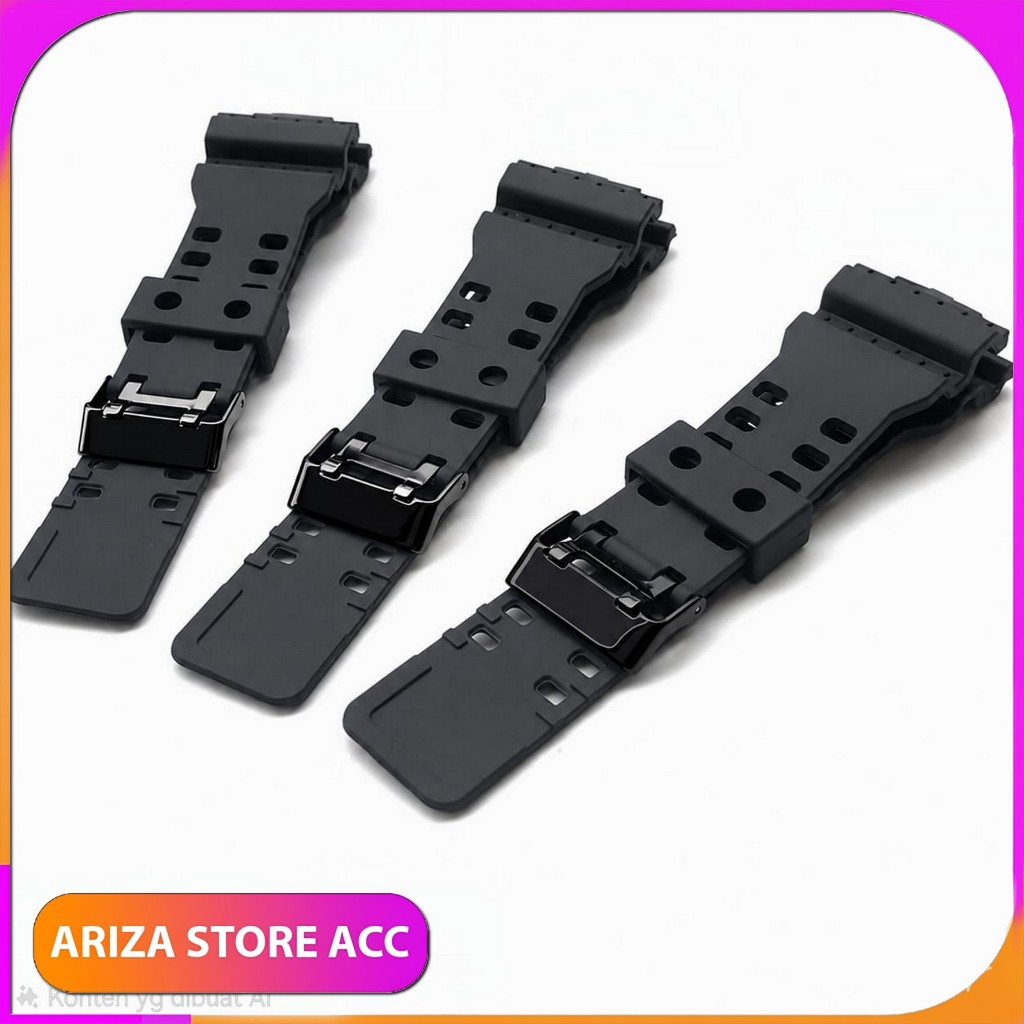 Strap Tali Jam Casio G-Shock GSHOCK GA GD GW 100 400 700 8900 Bonus Pin