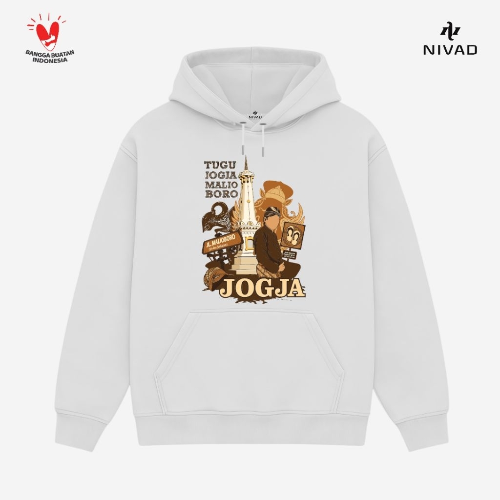 Nivad Sweater Crewneck Wisata Tradisional Daerah Istimewa Yogyakarta