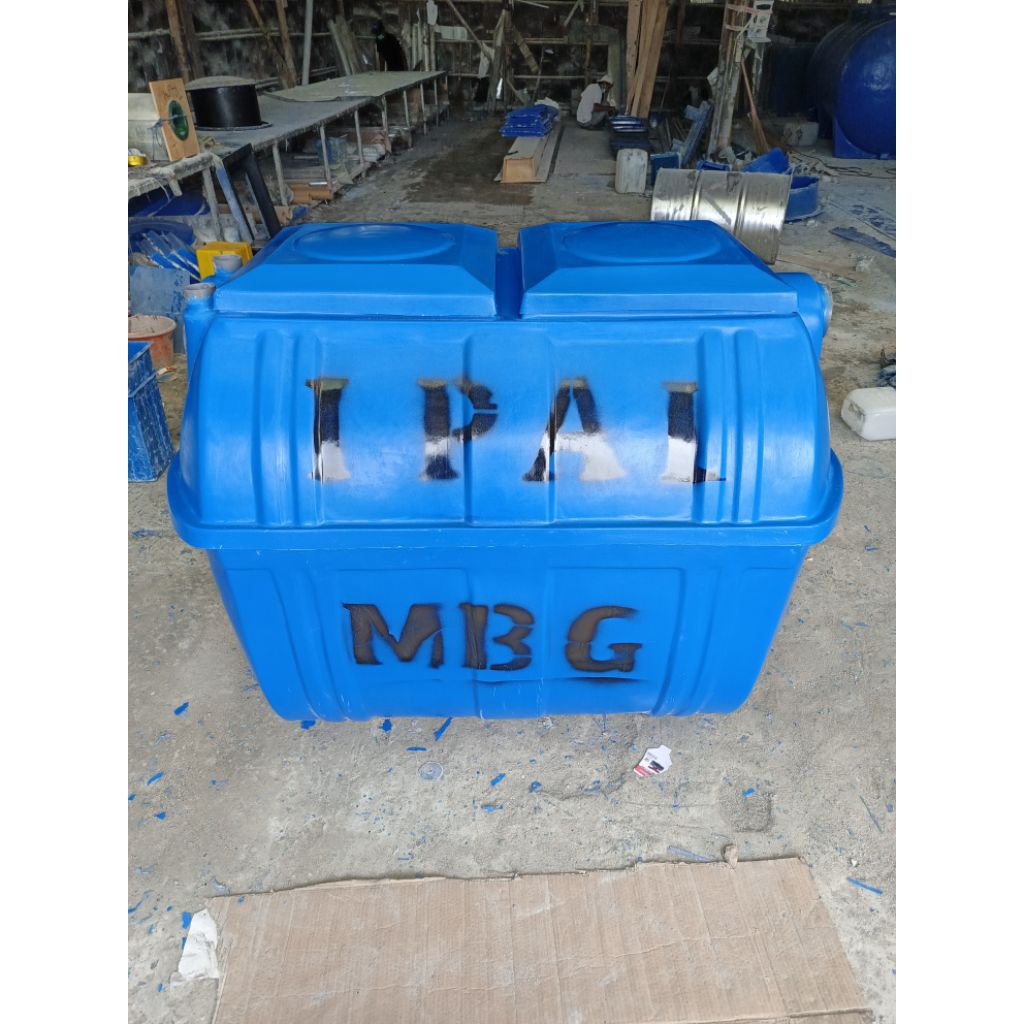 IPAL Fiberglass MBG Kapasitas 1000 Liter