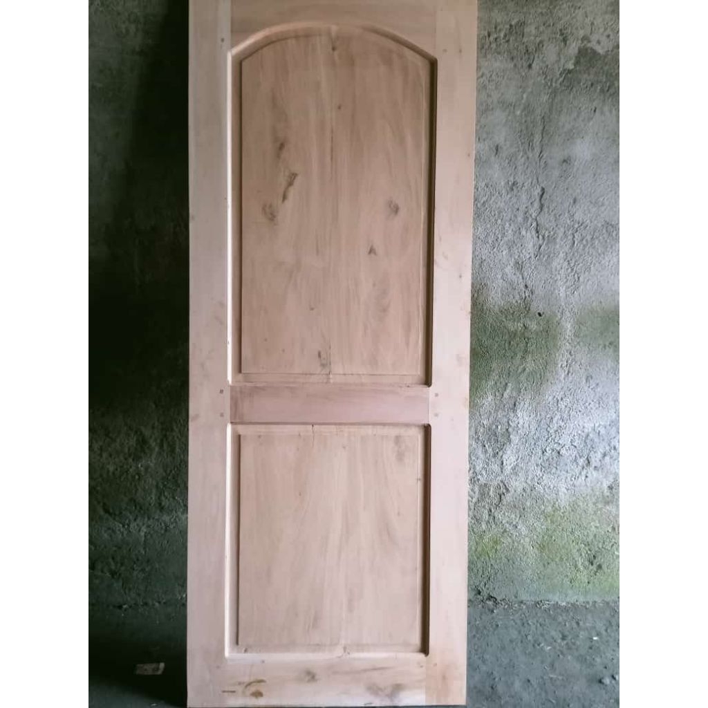 Daun pintu kamar kayu mahoni