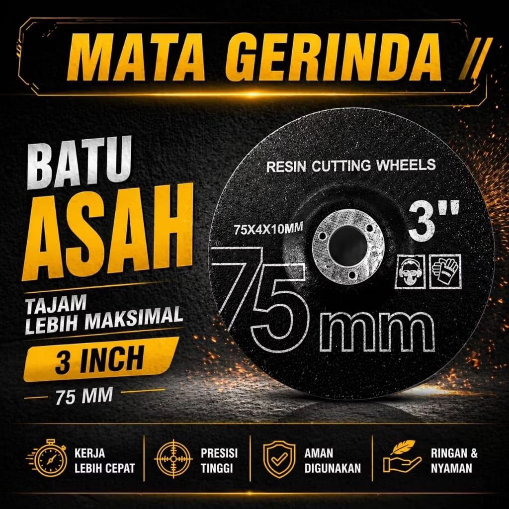 mata gerinda batu asah 3 inch