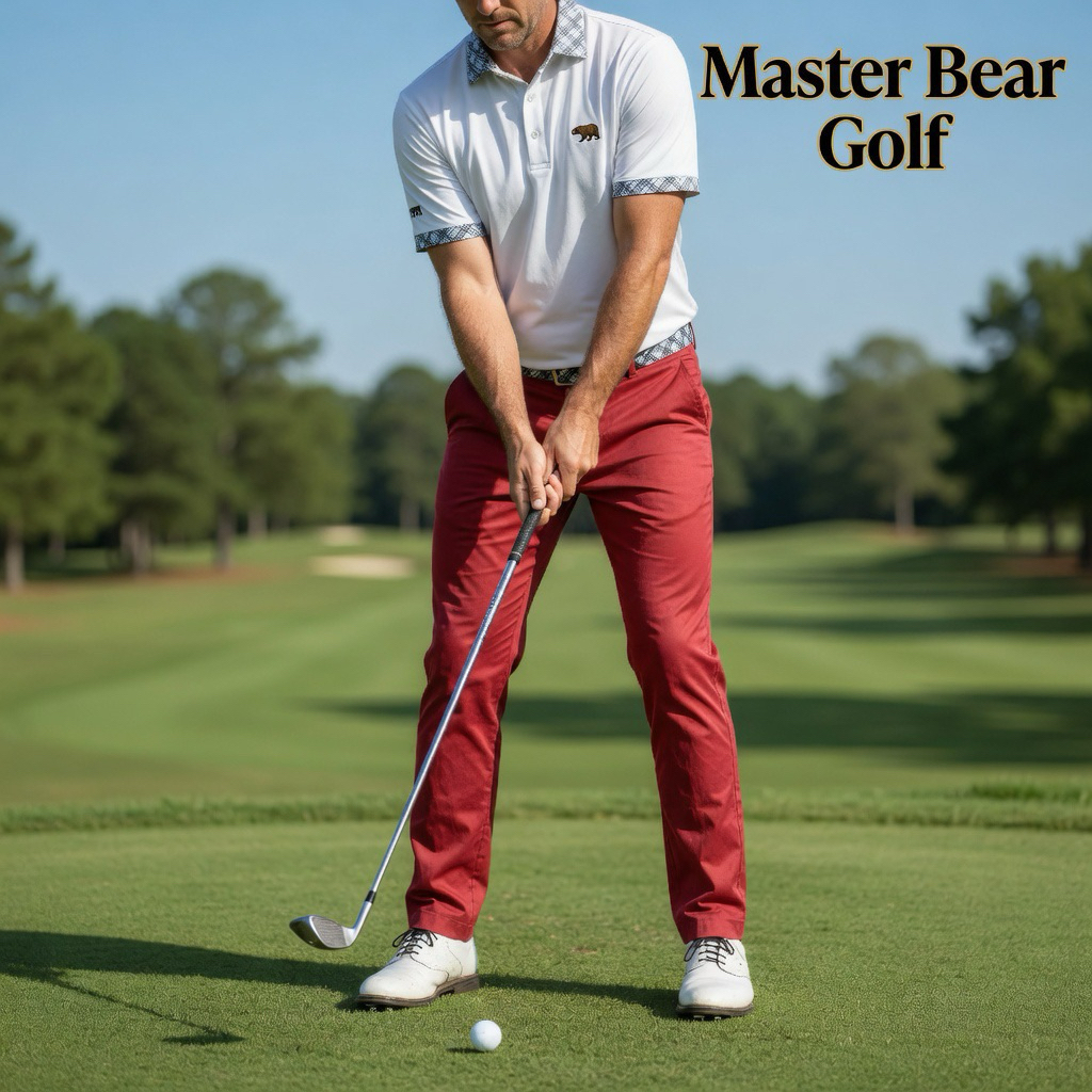 Celana  Panjang Golf MASTER BEAR Size 32/33 Preloved