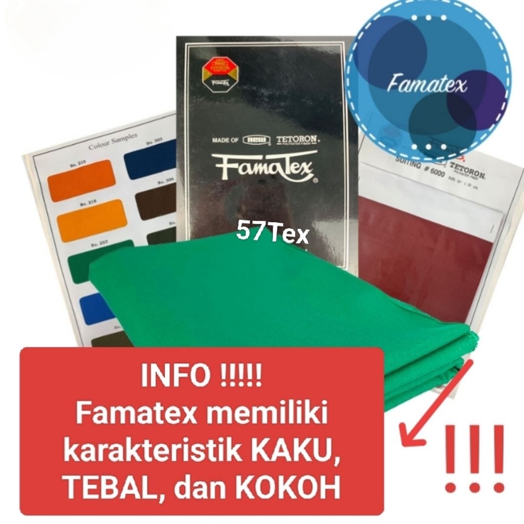 Famatex ASLI / Kain Seragam Sekolah / Kain Famatex / Kain Seragam SD SMP SMA PRAMUKA