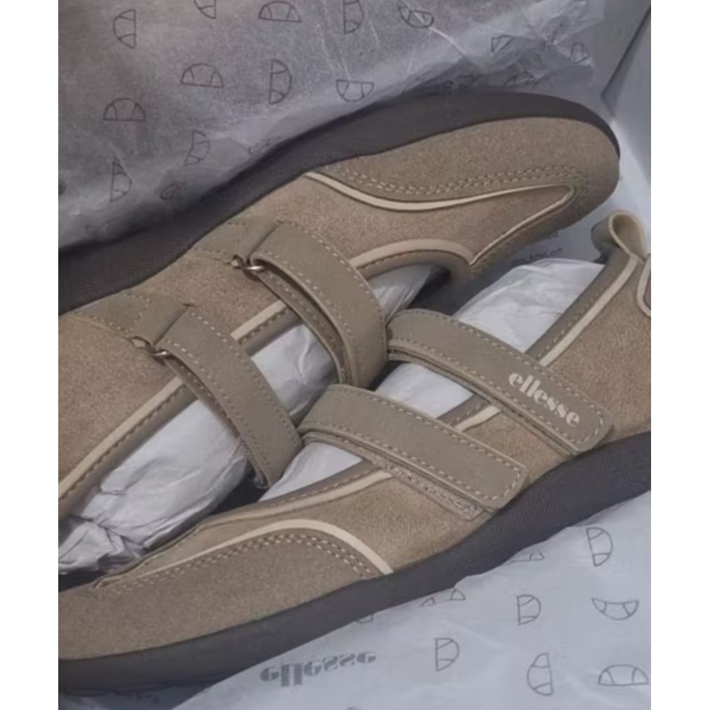 Ellesse arya women casual shoes khaki Suede