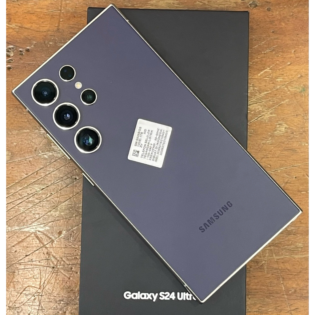 Hp Second SAMSUNG S24 Ultra 12GB/1TB Fullset