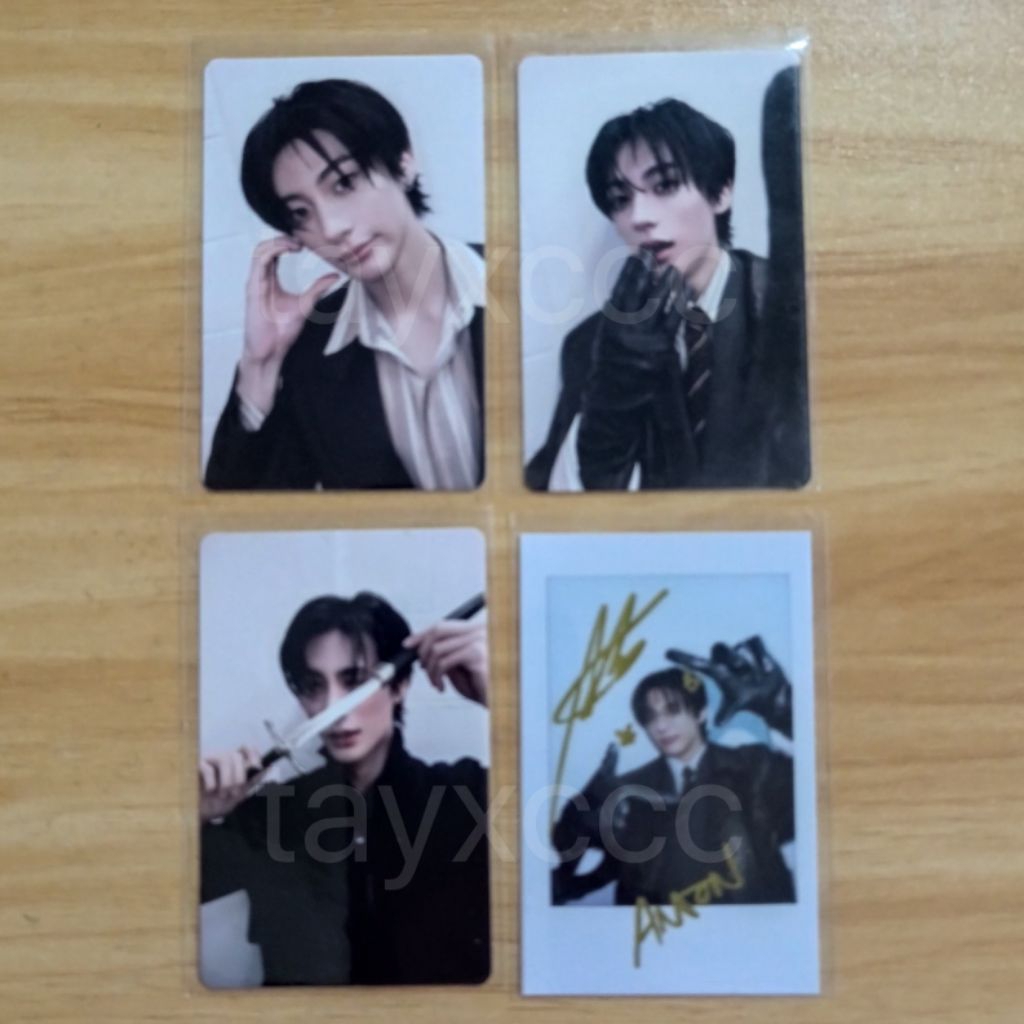 [READY INA] PHOTOCARD ANTON RIIZE ARENA HOMME PLUS CHINA MAGAZINE