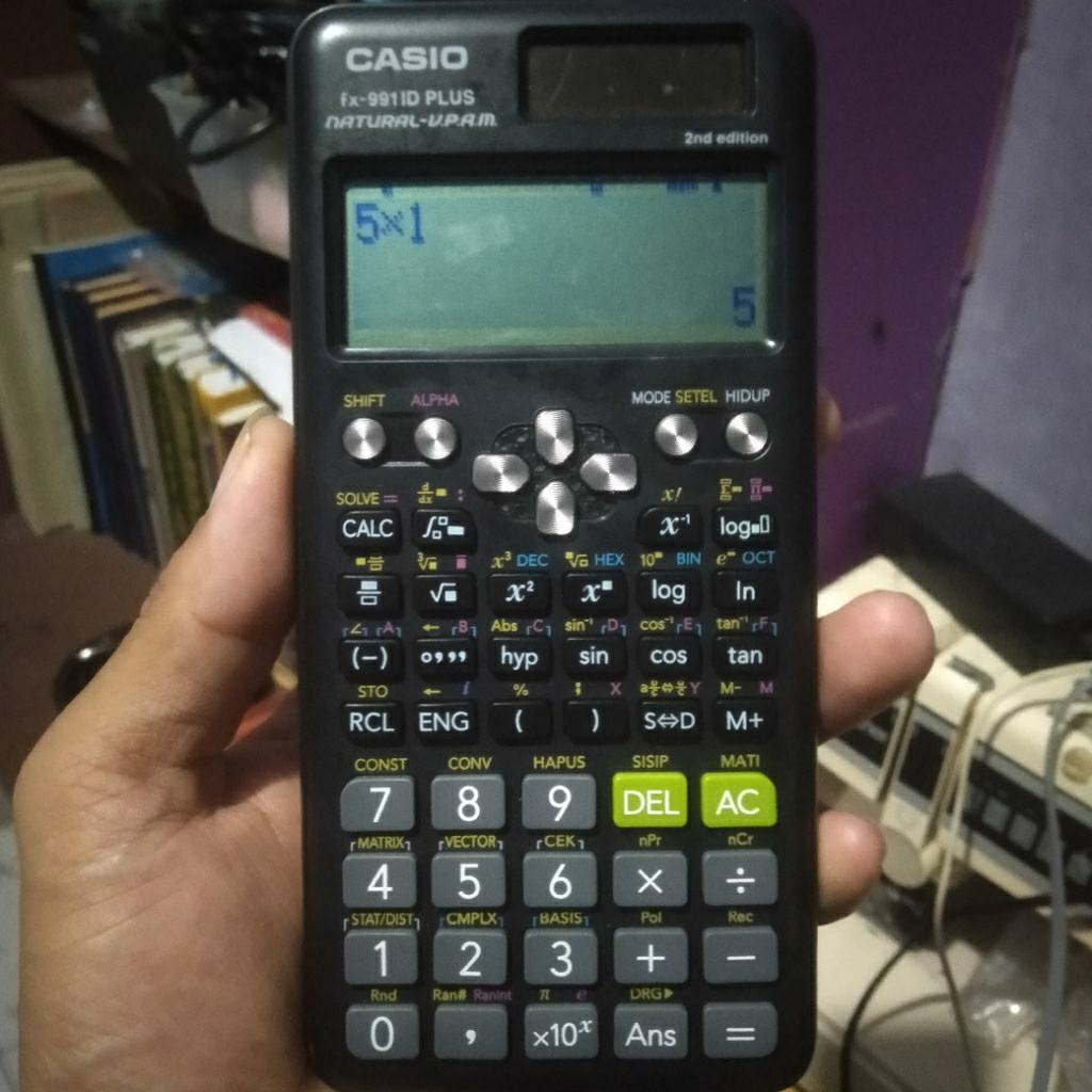 Kalkulator Casio Second
