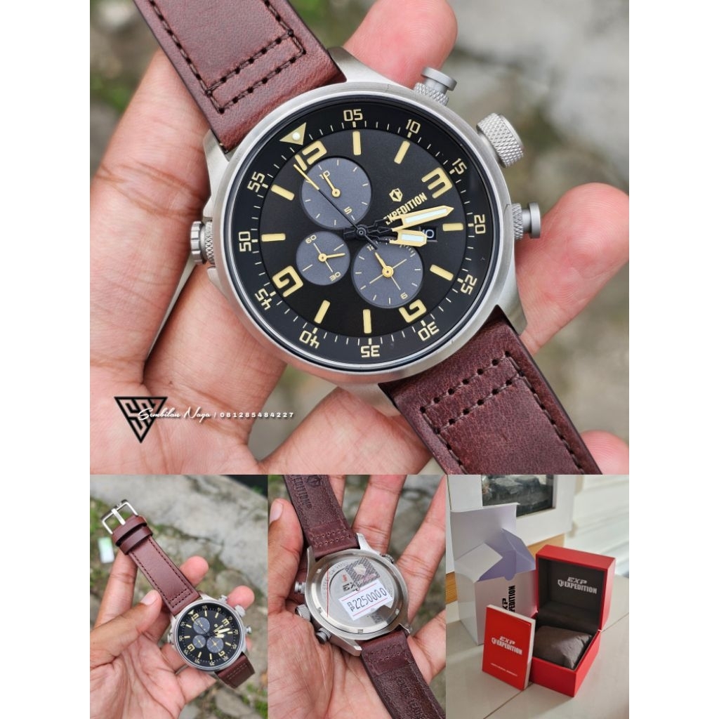 Jam expedition 6318 kondisi baru fullset