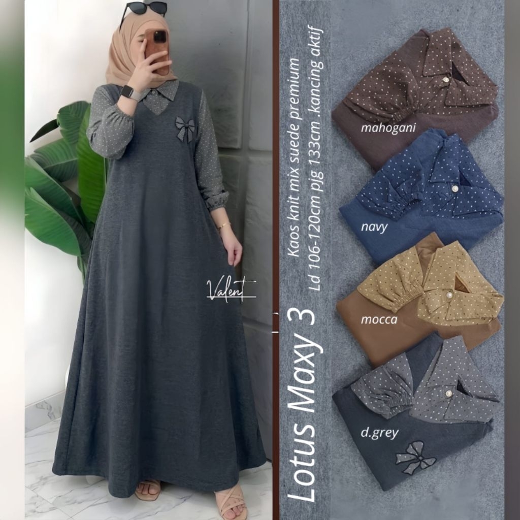 Arfa , Lotus , Neviza , Renita , Mismea , Sandrina , Shine Maxi Dress by Valent