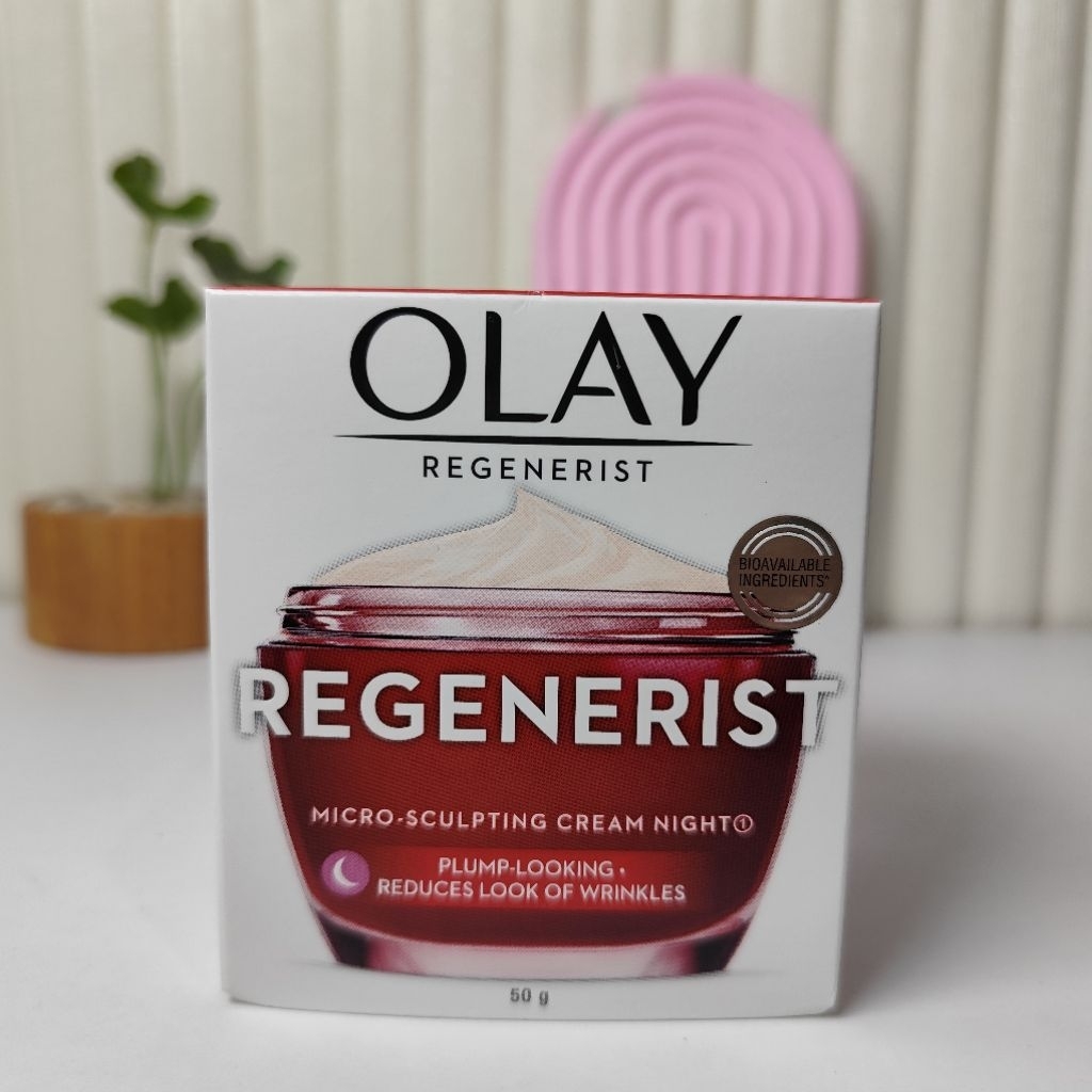 Olay Regenerist Advanced Anti Aging Skincare Night Cream - Krim Pelembab Malam Isi 50gram