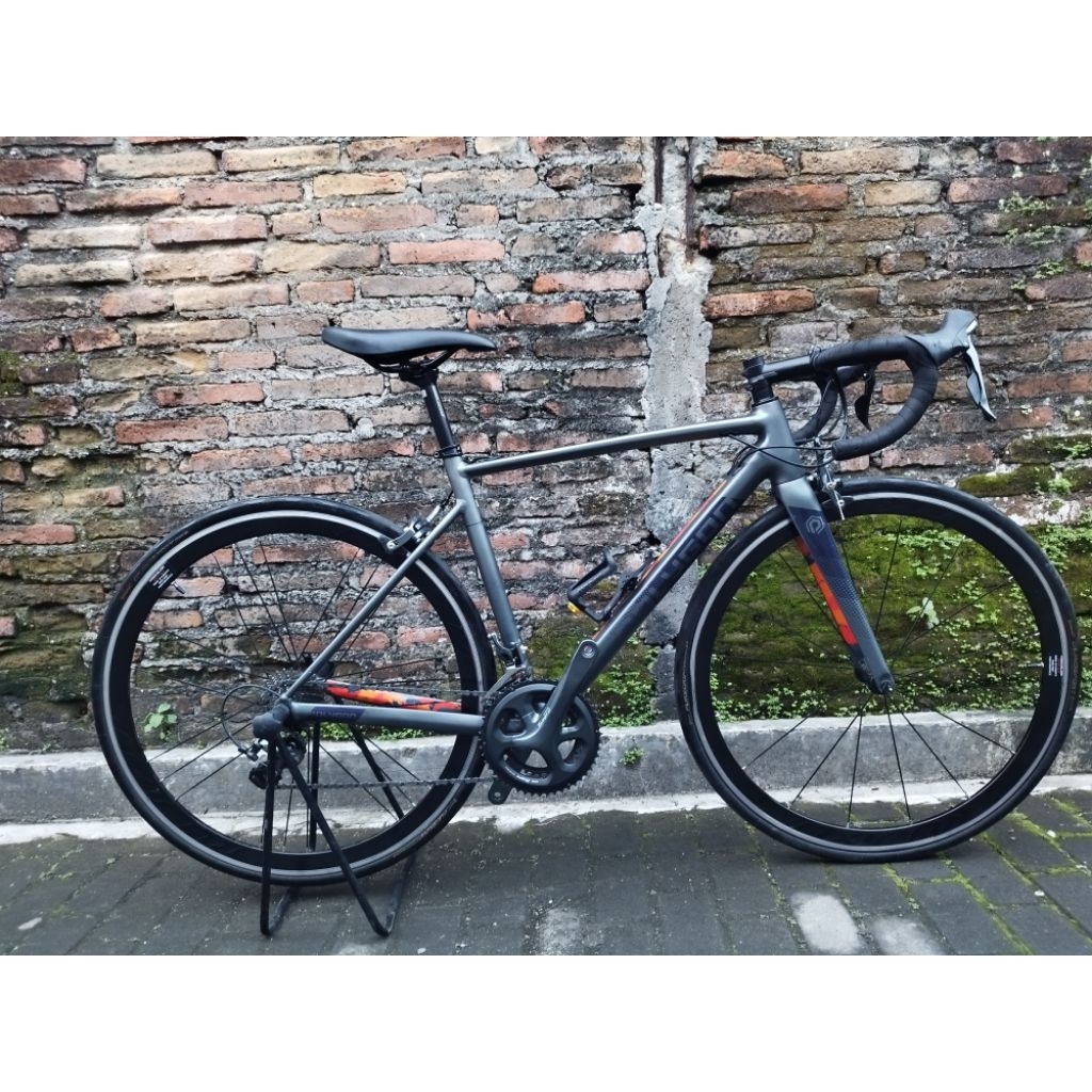 Roadbike Polygon Strattos S4 2022 Size M Upgrade welset Rujixu