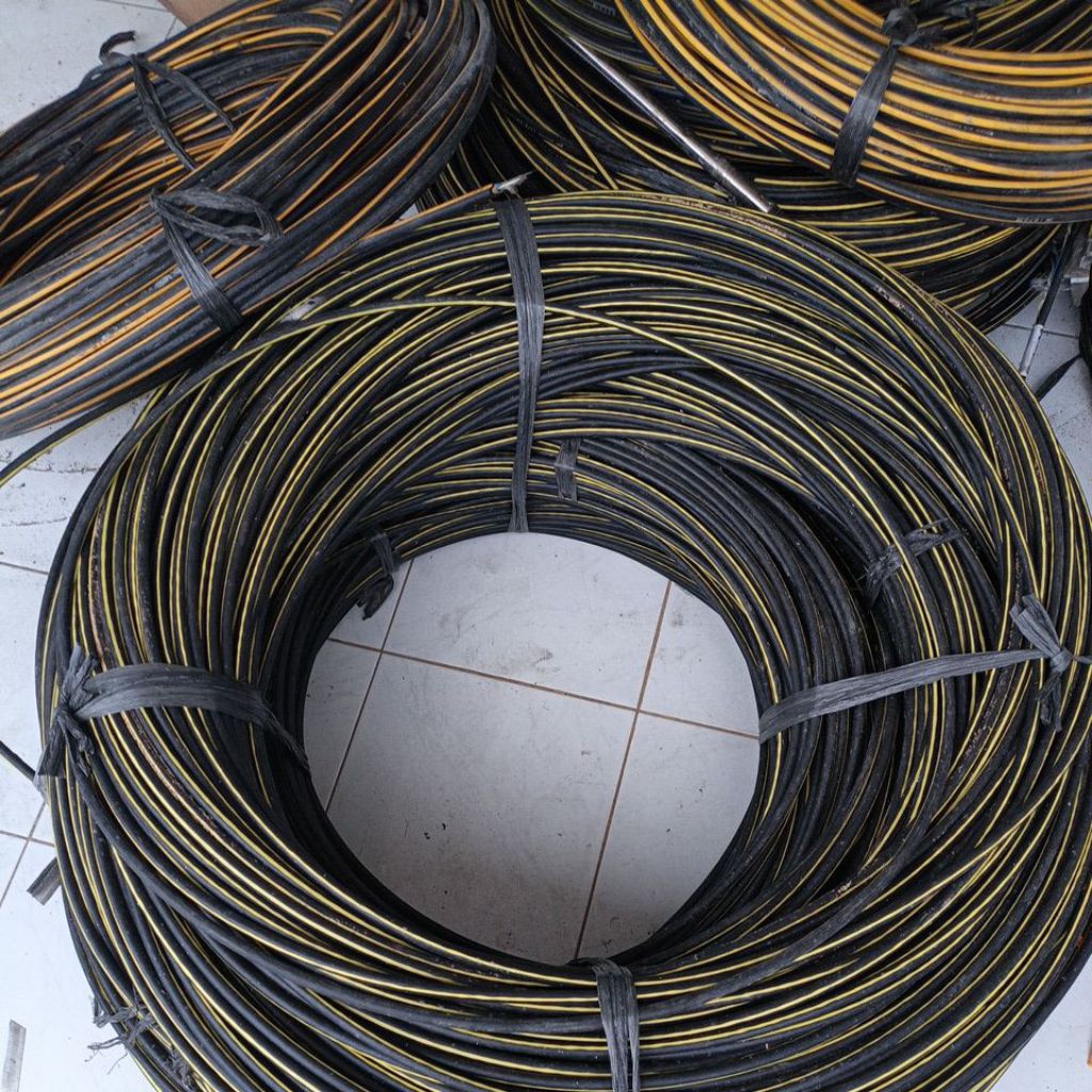 Kabel Fiber Optik 6 Core 6/1T | Polet Kuning | 832m