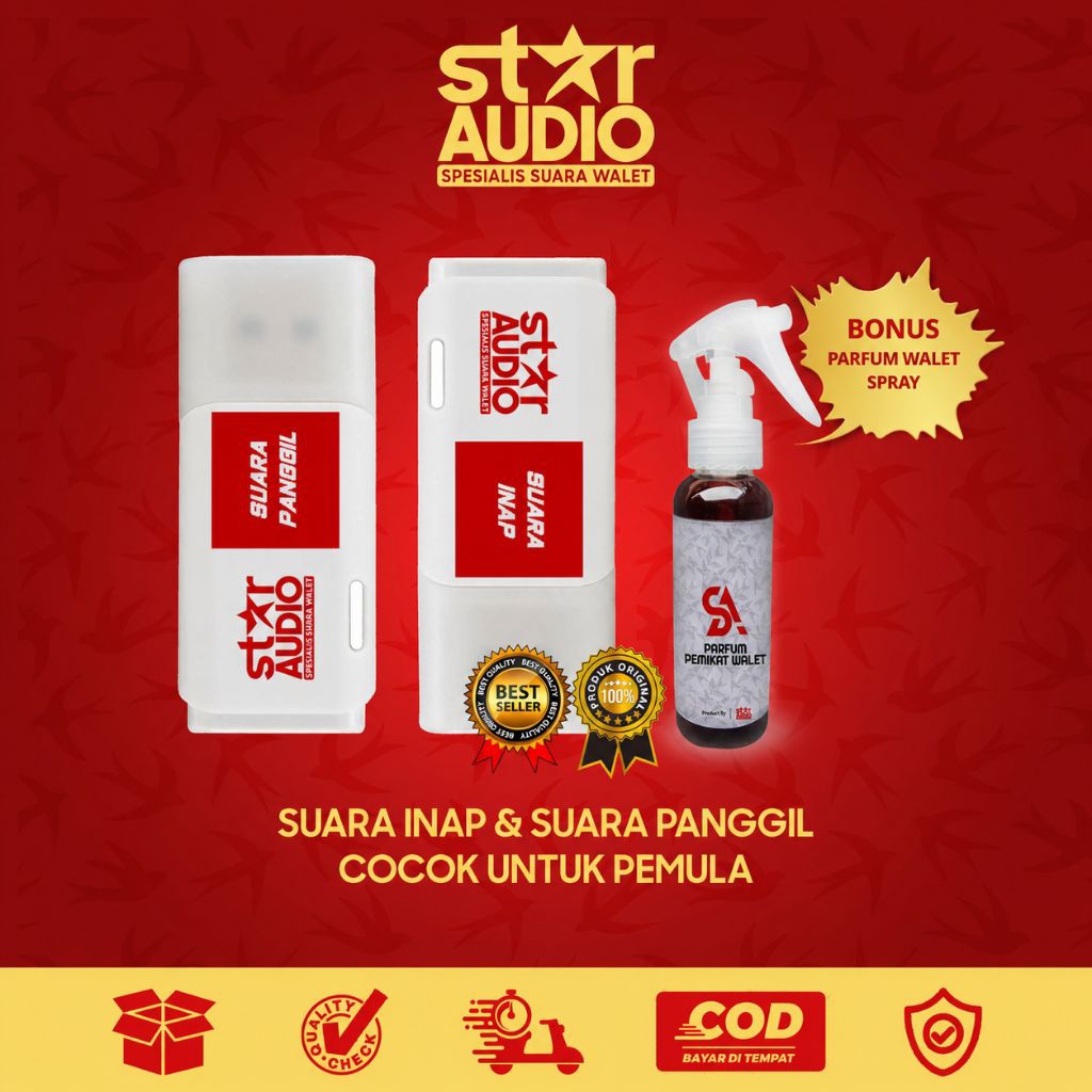PAKET SUARA WALET PANGGIL DAN INAP